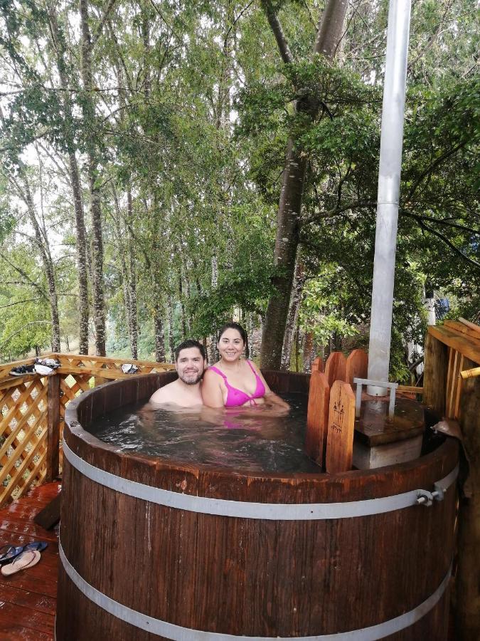 Cabanas Huilipan Gonzalez Nueva Imperial Esterno foto