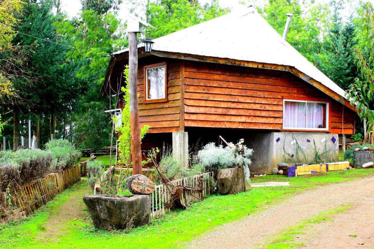 Cabanas Huilipan Gonzalez Nueva Imperial Esterno foto